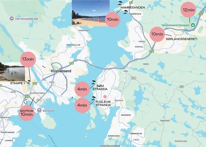 Sunny, Family-friendly Near Zoo & Local Beaches Semesterbostad